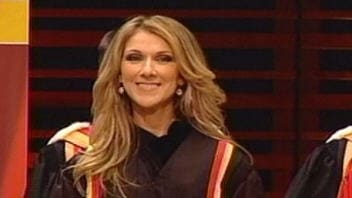 Céline Dion reçoit la plus haute distinction que peut octroyer une université Céline Dion reçoit la plus haute distinction que peut octroyer une université