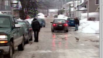 Les rues sont glacées à Saguenay Les rues sont glacées à Saguenay