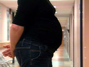 Une femme enceinte Une femme enceinte