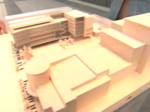 La maquette du pavillon de Laval La maquette du pavillon de Laval