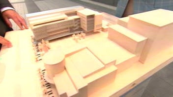 La maquette du pavillon de Laval La maquette du pavillon de Laval