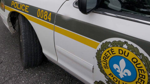 Détail d'une voiture de la Sûreté du Québec Détail d'une voiture de la Sûreté du Québec