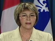 La bloquiste Christiane Gagnon La bloquiste Christiane Gagnon