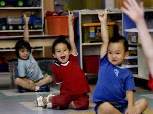 Des enfants dans une garderie Des enfants dans une garderie