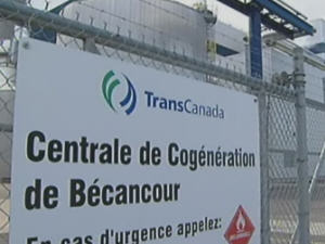La centrale thermique de Bécancour La centrale thermique de Bécancour