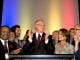 Le maire de Montréal, Gérald Tremblay, célèbre sa troisième élection à la mairie, le 2 novembre 2009. Le maire de Montréal, Gérald Tremblay, célèbre sa troisième élection à la mairie, le 2 novembre 2009.