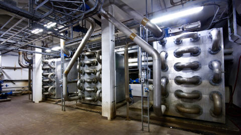 Usine de biométhanisation, à Oslo Usine de biométhanisation, à Oslo