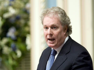 Le premier ministre du Québec, Jean Charest Le premier ministre du Québec, Jean Charest