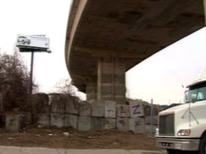 Une portion de l'échangeur Turcot à Montréal Une portion de l'échangeur Turcot à Montréal