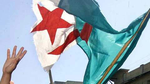 Le drapeau algérien Le drapeau algérien