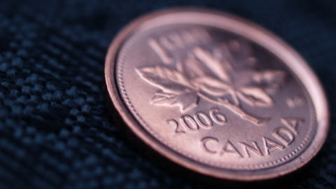 Une pièce de 1 cent Une pièce de 1 cent