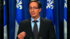 Stéphane Bédard, leader parlementaire du PQ Stéphane Bédard, leader parlementaire du PQ