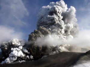 Volcan Eyjafjöll en avril 2010. Volcan Eyjafjöll en avril 2010.