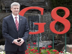 Le premier ministre, Stephen Harper, au sommet du G8 à Huntsville Le premier ministre, Stephen Harper, au sommet du G8 à Huntsville