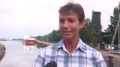 Jack Meloche, gestionnaire des opérations pour la voie maritime du St-Laurent Jack Meloche, gestionnaire des opérations pour la voie maritime du St-Laurent