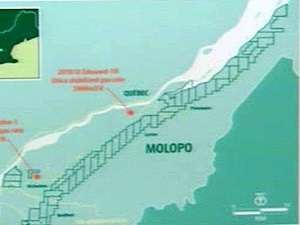 Carte extraite d'un rapport de la multinationale Molopo sur le gaz de schiste dans la région de Lévis, entre autres. Carte extraite d'un rapport de la multinationale Molopo sur le gaz de schiste dans la région de Lévis, entre autres.