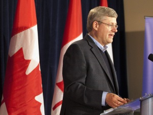 Le premier ministre canadien Stephen Harper Le premier ministre canadien Stephen Harper
