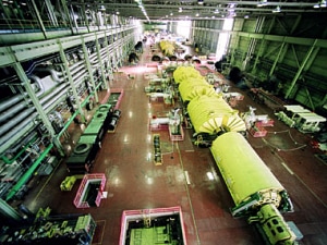 La centrale de Bruce en Ontario.