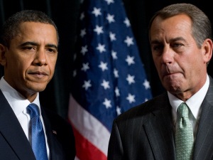 Le président Barack Obama devra dorénavant négocier avec John Boehner. Le président Barack Obama devra dorénavant négocier avec John Boehner.