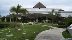 Explosion à Playa del Carmen Explosion à Playa del Carmen