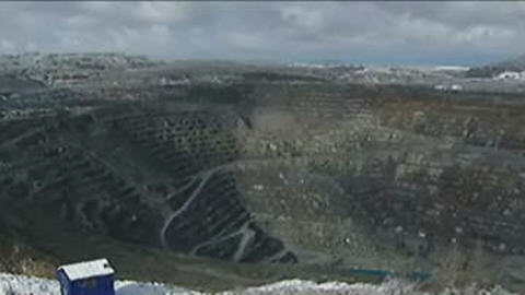 Mine souterraine à Asbestos Mine souterraine à Asbestos