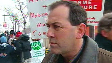 Le président de l'UPA, Christian Lacasse Le président de l'UPA, Christian Lacasse