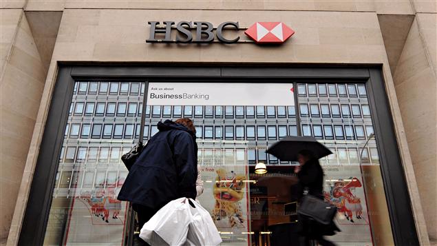 Un bâtiment de la HSBC à Londres Un bâtiment de la HSBC à Londres