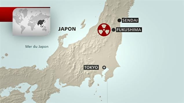 Carte du Japon qui situe Fukushima Carte du Japon qui situe Fukushima
