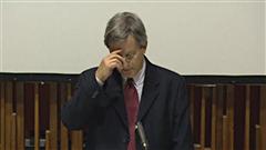 Le maire Jean Tremblay fait la prière Le maire Jean Tremblay fait la prière