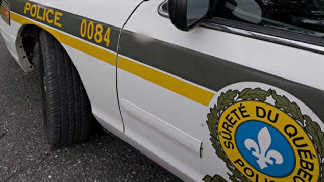 Détail d'une voiture de la Sûreté du Québec Détail d'une voiture de la Sûreté du Québec