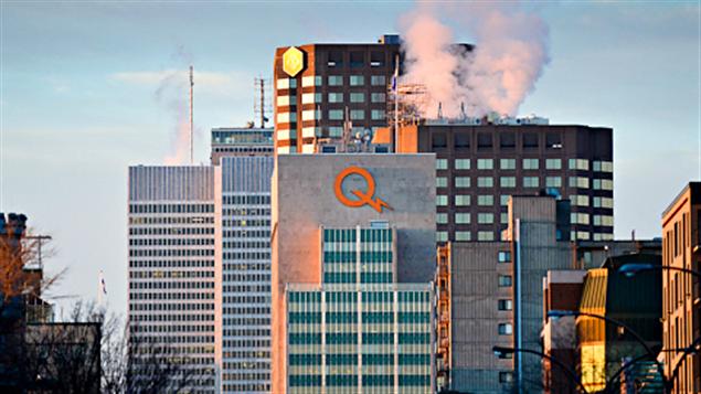 Le siège social d'Hydro-Québec Le siège social d'Hydro-Québec