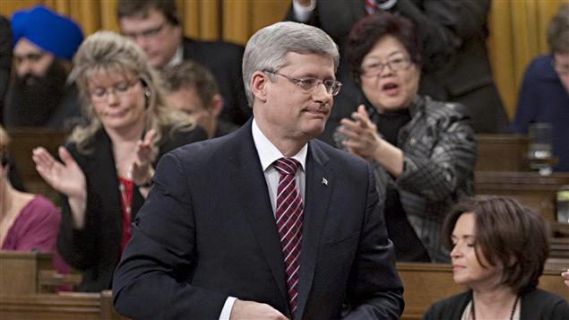 Le premier ministre Stephen Harper Le premier ministre Stephen Harper