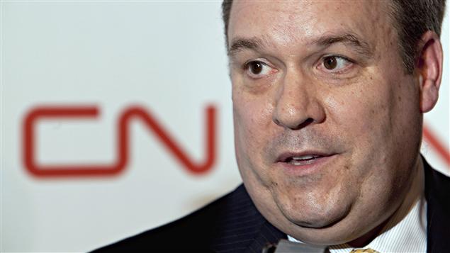 Claude Mongeau, chef de la direction du Canadien National Claude Mongeau, chef de la direction du Canadien National