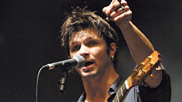 Bertrand Cantat le 21 juillet 2001 à Carhaix Bertrand Cantat le 21 juillet 2001 à Carhaix