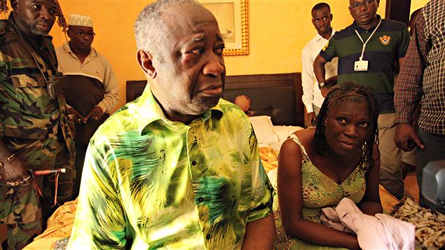 Laurent Gbagbo et sa femme lors de leur capture Laurent Gbagbo et sa femme lors de leur capture