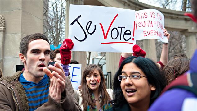 Des étudiants de l'Université McGill à Montréal Des étudiants de l'Université McGill à Montréal