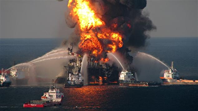 La plate-forme Deepwater Horizon a explosé le 20 avril 2010. La plate-forme Deepwater Horizon a explosé le 20 avril 2010.
