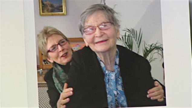 Lee Carter et sa mère Lee Carter et sa mère