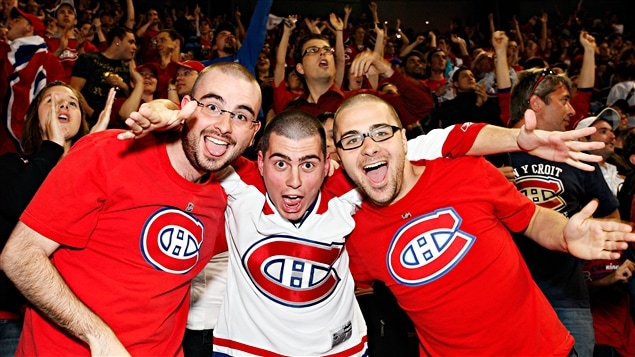 Des partisans du Canadien Des partisans du Canadien