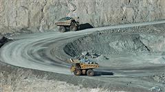 Camions dans une mine Camions dans une mine
