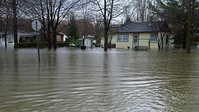 Inondations en Montérégie Inondations en Montérégie
