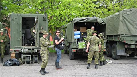Militaires à Venise-en-Québec Militaires à Venise-en-Québec