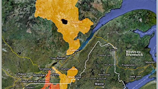 En rouge : les zones à risque d'inondation. En jaune: les zones à risque de fortes crues. En date du 30 mai. En rouge : les zones à risque d'inondation. En jaune: les zones à risque de fortes crues. En date du 30 mai.