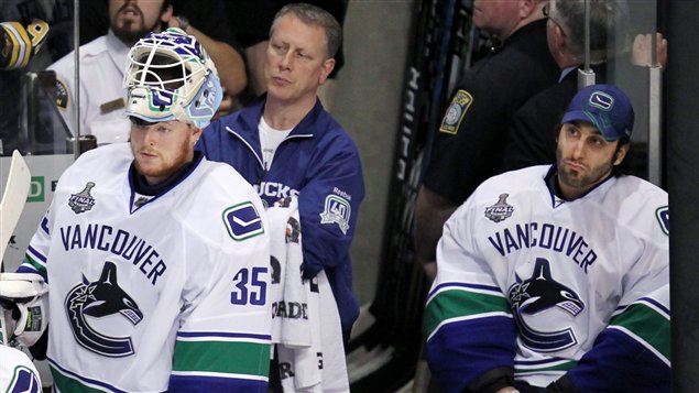 Cory Schneider et Roberto Luongo Cory Schneider et Roberto Luongo