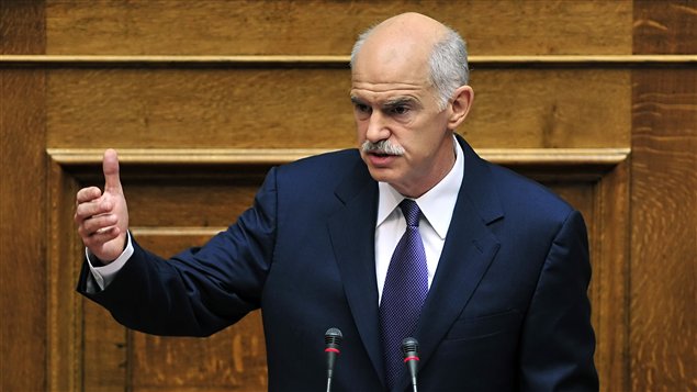 Le premier ministre grec, George Papandreou Le premier ministre grec, George Papandreou