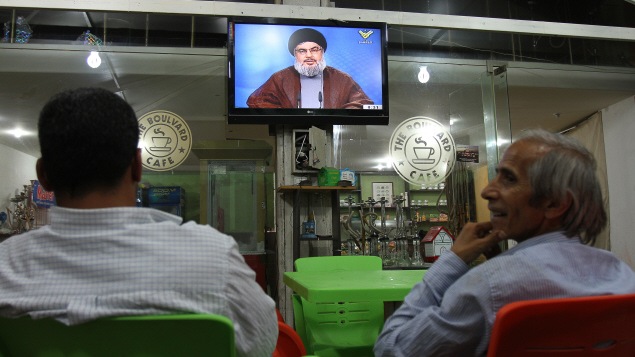 Le chef du Hezbollah libanais, Hassan Nasrallah Le chef du Hezbollah libanais, Hassan Nasrallah