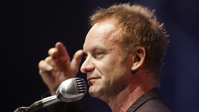 Le chanteur britannique Gordon Sumner, connu sous le nom de Sting (archives) Le chanteur britannique Gordon Sumner, connu sous le nom de Sting (archives)