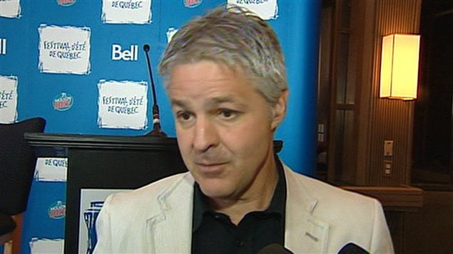 Le directeur général du Festival d'été de Québec, Daniel Gélinas Le directeur général du Festival d'été de Québec, Daniel Gélinas