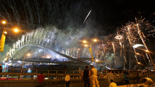 Ouverture des Jeux olympiques d'été de 2004 à Athènes. Ouverture des Jeux olympiques d'été de 2004 à Athènes.