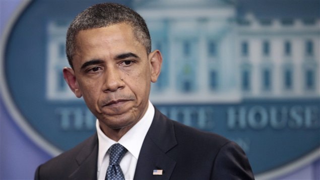 Le président américain Barack Obama Le président américain Barack Obama